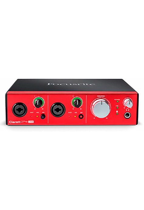 Interfaz De Audio Focusrite Usb 10 Entradas Y 4 Salidas Clarett CLARETT 2 PRE USB-2