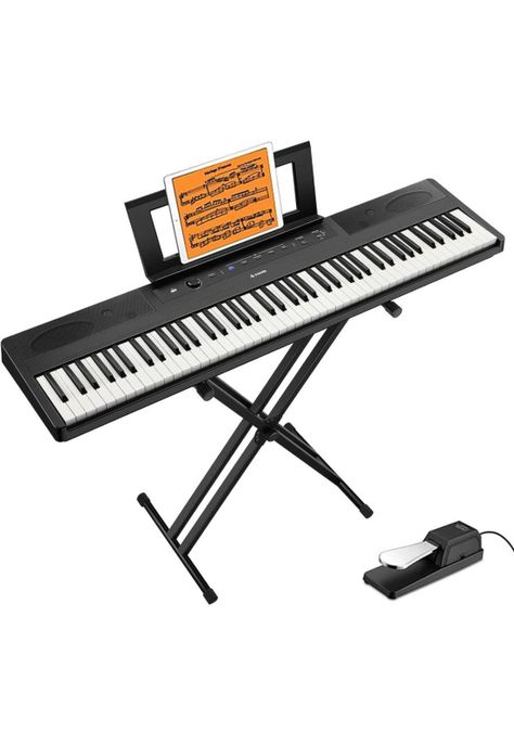 Piano Digital 88 Teclas Semi-Contrapesadas  Dep-45 Donner-0