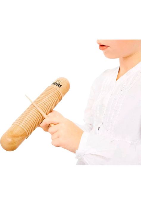Guiro De Madera Meinl Nino Percussion C/Rascador NINO555-1