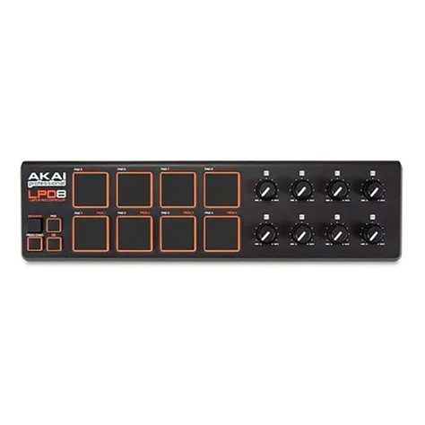 Pad Controlador Akai Usb Midi LPD8V2-0