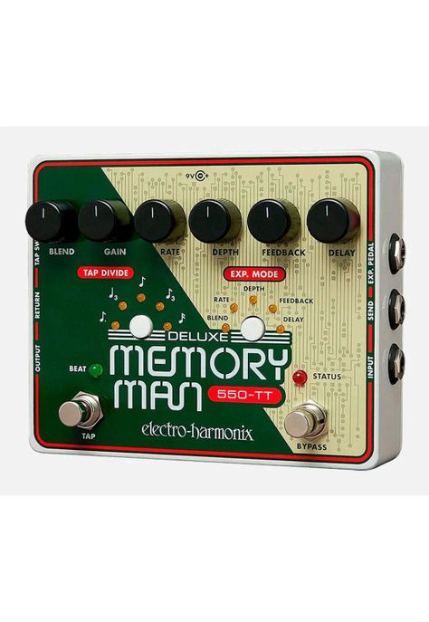 Pedal Efecto Guitarra ElectroHarmonix Delay Deluxe Memory Man 500Tt MT550-0