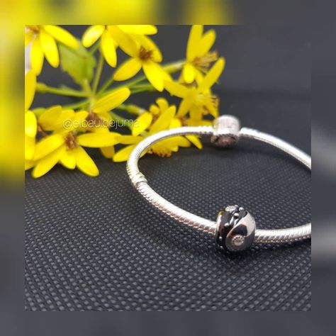 Charm dije abalorio Ying Yang plata 925 -5