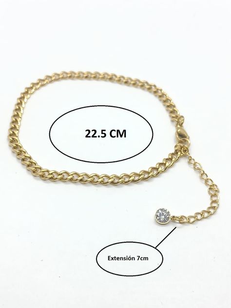 Tobilleras eslabones Pulseras Tobillo Ajustable Bohemia enchapada en oro 18k-2