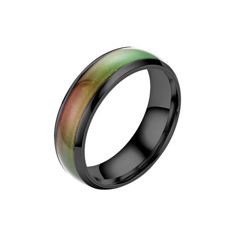 Anillo del humor cambia de color con temperatura térmico talla 6-0