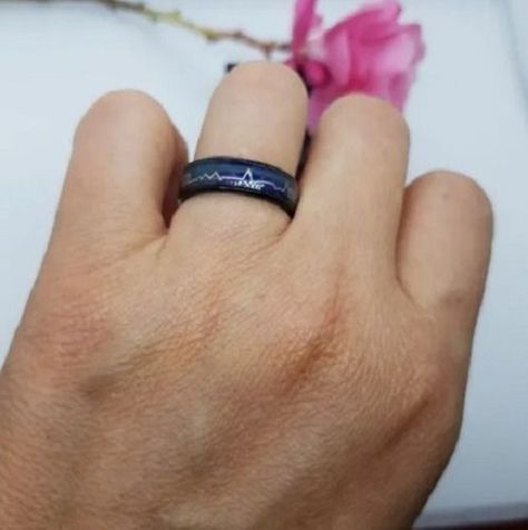Anillo del humor cambia de color con temperatura térmico talla 6-1