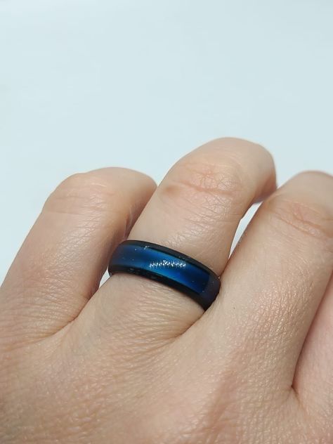 Anillo del humor cambia de color con temperatura térmico talla 6-4