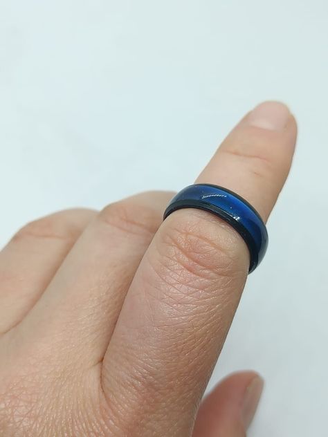 Anillo del humor cambia de color con temperatura térmico talla 6-5