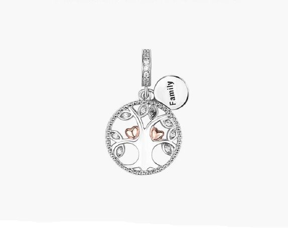 Charm dije abalorio plata 925 Árbol de la vida-0