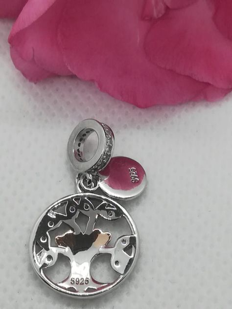 Charm dije abalorio plata 925 Árbol de la vida-2