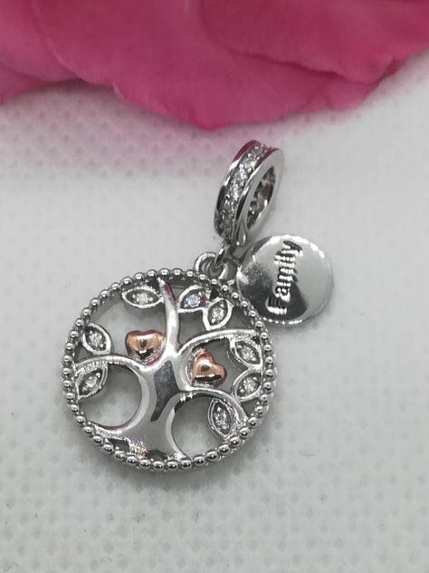 Charm dije abalorio plata 925 Árbol de la vida-6