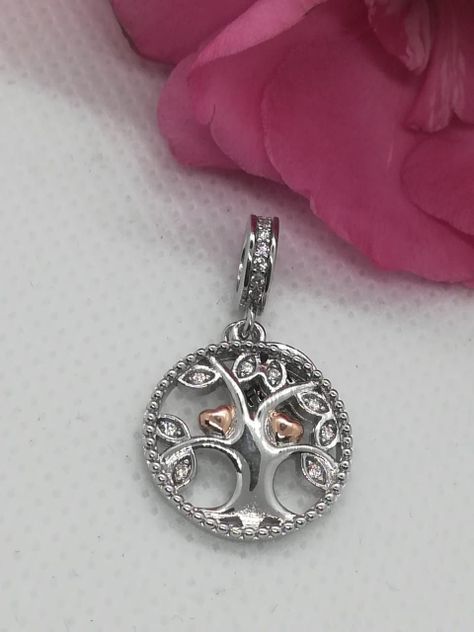 Charm dije abalorio plata 925 Árbol de la vida-7