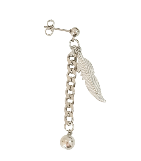 Aro Largo Kpop Pluma Cadena Eslabon Cosplay Punk Drop Unidad-0