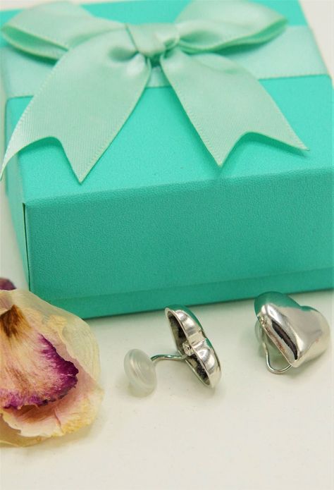 Aros Sin Perforacion corazon chunky bañado En plata-8