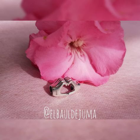Charm dije abalorio plata 925 mano corazón -1