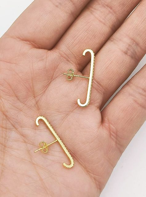 Aros Envolventes Modelo Monolito Plata S925 Chapada En Oro 18k-4