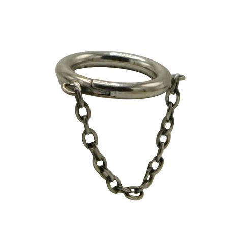 Piercing Septum Cadena 16g Astm F136 Titanio -0