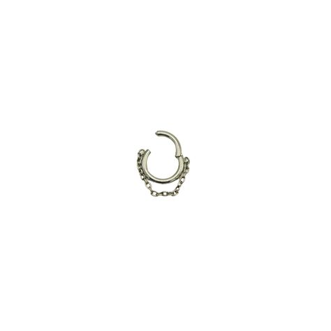 Piercing Septum Cadena 16g Astm F136 Titanio -5