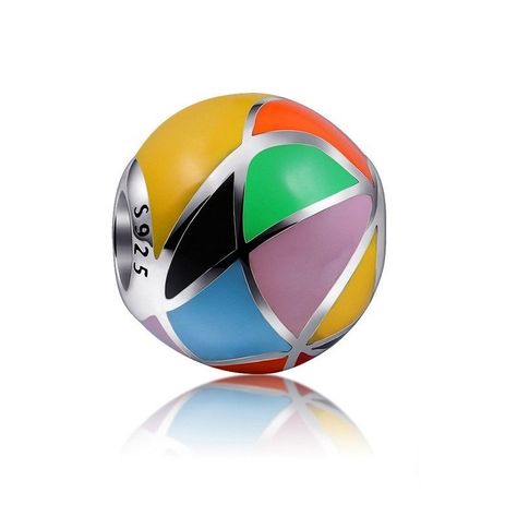 Charm dije abalorio bola Balon de colores 925 color estilo  -0