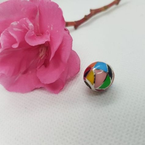 Charm dije abalorio bola Balon de colores 925 color estilo  -3