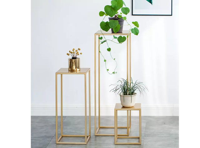 Pedestal cuadrado para plantas gold S M y L-1