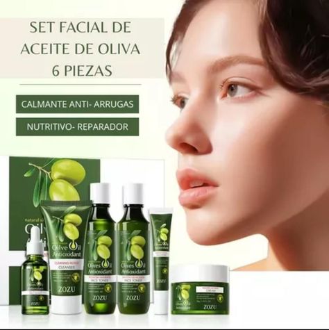 ZOZU Set de 6 piezas con Aceite de Oliva Antiarrugas y Calmante-2