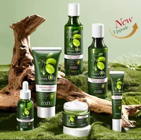 ZOZU Set de 6 piezas con Aceite de Oliva Antiarrugas y Calmante-3