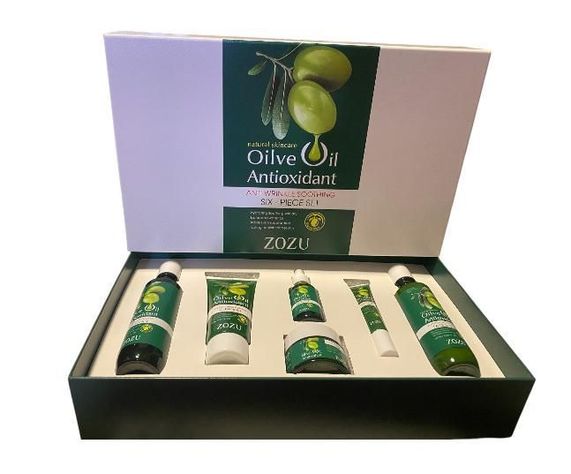 ZOZU Set de 6 piezas con Aceite de Oliva Antiarrugas y Calmante-5