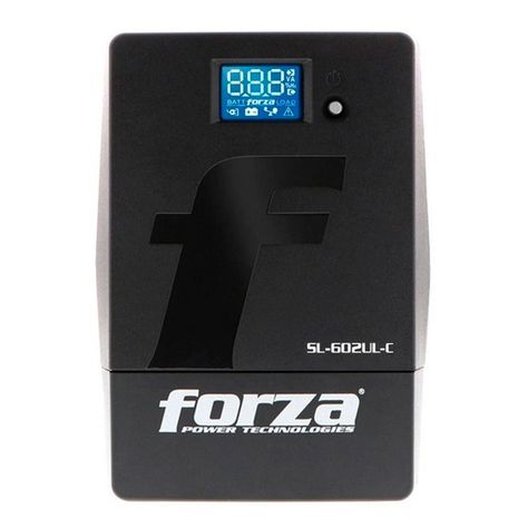 Ups Inteligente Forza Sl-602ul-c 600va/360w 220v - 3 Cei-0