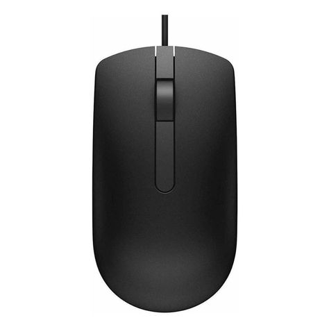 Mouse Optico Dell Ms116 - Usb - Ambidiestro - Negro-0