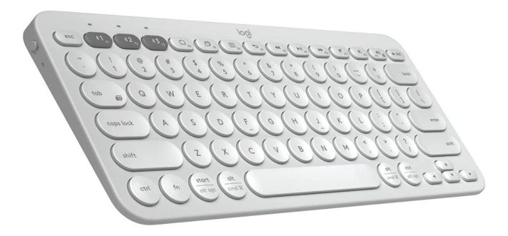 Teclado Bluetooth Logitech Pebble Keys 2k380s Qwerty Español-0