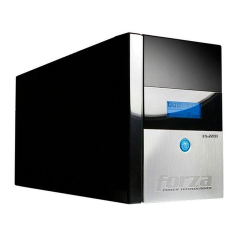 Ups Forza Fx-2200lcd-c 2200va 1200w 4 Out-0