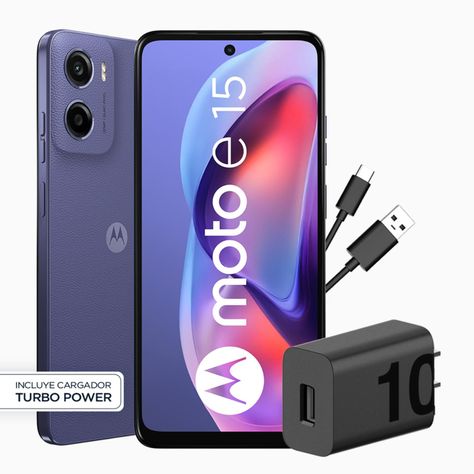 Motorola Moto E15 2+64GB Purple-2