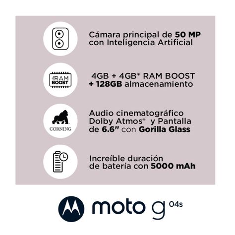 Celular Moto G04s 4 + 128-1