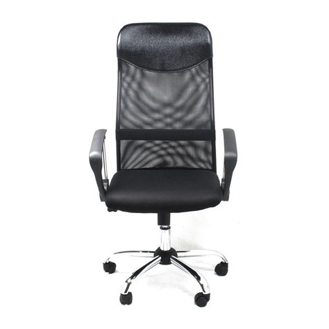 Silla Ejecutiva Con Reposabrazos Xtech Negra-1
