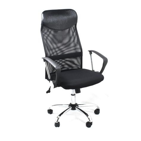 Silla Ejecutiva Con Reposabrazos Xtech Negra-0
