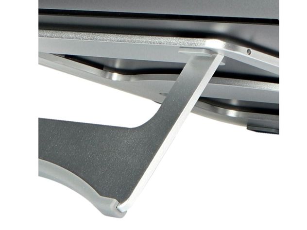 Base p/Ntbk 15,6' Aluminio Portatil KlipXtreme KAS-001 Plata-3