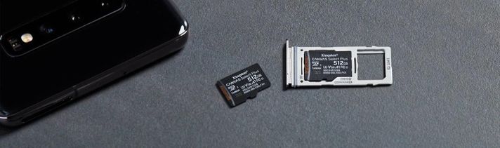 Micro SD Kingston Canvas Select Plus con adaptador 64GB-3