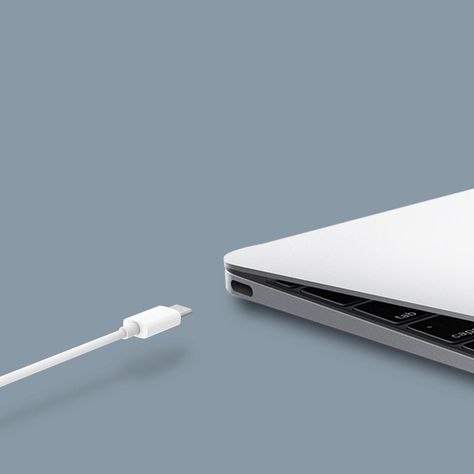 Cable de carga Mi USB-C 1m Blanco-2