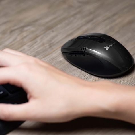 Mouse Inalámbrico KlipXtreme KMW-330 negro-6