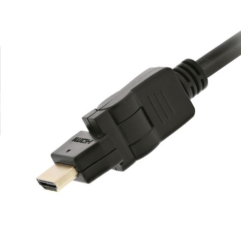 Cable HDMI Giratorio 1,80Mts Macho/Macho Xtech XTC-606 Negro-2