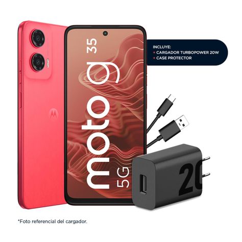Moto G35 5G naranja 4+128GB-2