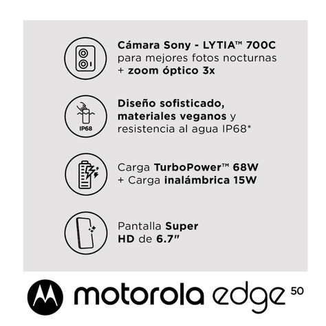 Motorola Edge 50 Gray 12+256G-1