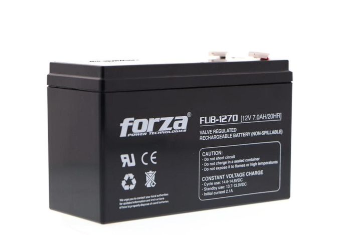 Batería RECARGABLE 12V 7Ah Forza UPS ALARMAS MOTOS-2