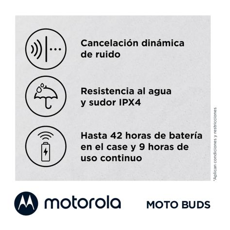 Auriculares Moto Buds-2