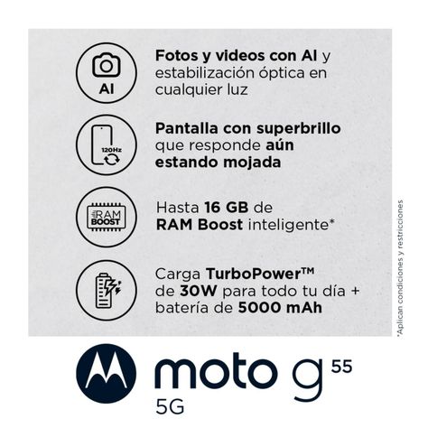 Motorola Moto G55 Black 8+256-1