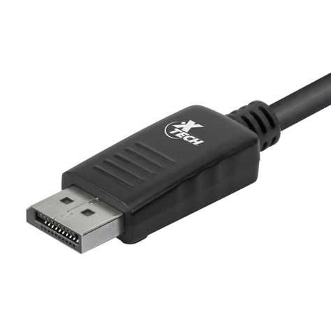 Cable DisplayPort Macho/Macho 1,80Mts en Caja Xtech XTC-354 Negro-1