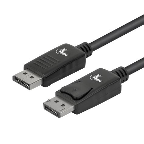 Cable DisplayPort Macho/Macho 1,80Mts en Caja Xtech XTC-354 Negro-0