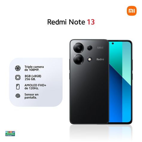 Celular Xiaomi Redmi Note 13 EU 8GB RAM 256GB ROM-9