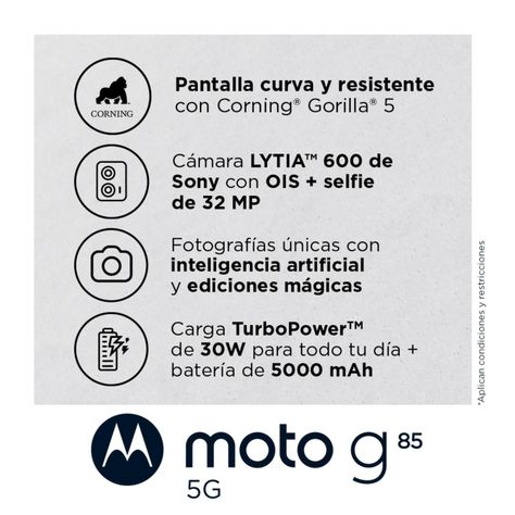 Celular Moto G85 8 + 256GB 5G-1