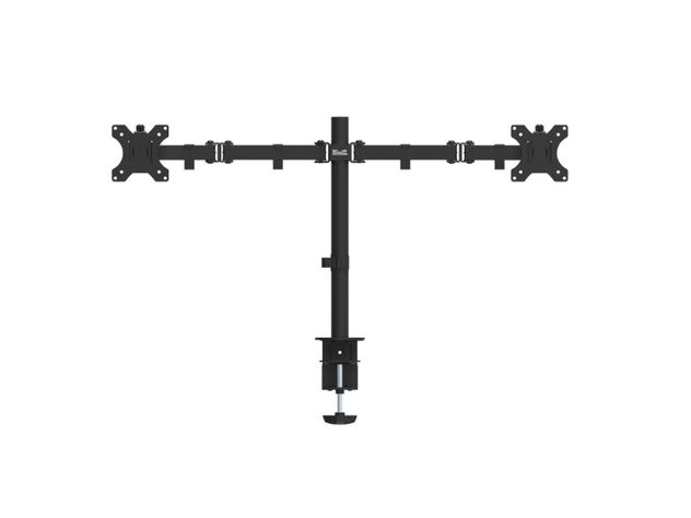 Soporte p/2 Monitores 13 a 27' c/Prensa KlipXtreme KPM-310-2